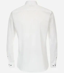 Redmond modern fit overhemd, popeline, wit