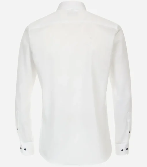 Redmond modern fit overhemd, popeline, wit