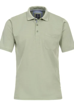 Redmond regular fit heren polo, jersey, groen