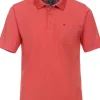 Redmond regular fit heren polo, jersey, rood