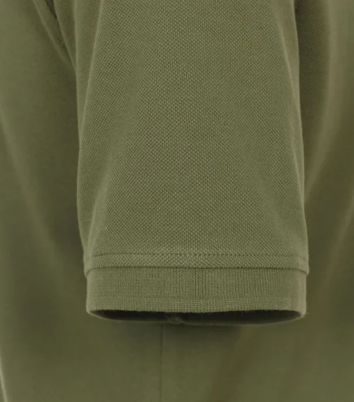 Redmond regular fit heren polo, pique, groen