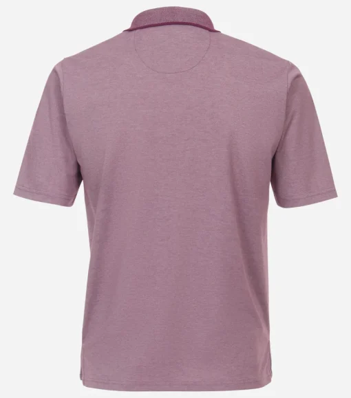 Redmond regular fit heren polo, jersey, paars