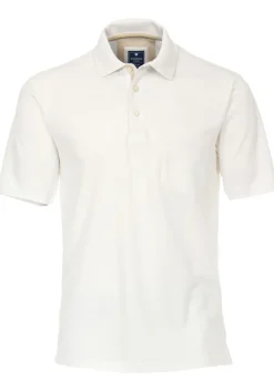 Redmond regular fit poloshirt, wit