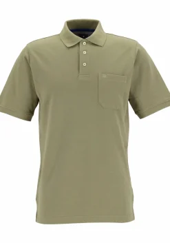 Redmond regular fit poloshirt, olijfgroen