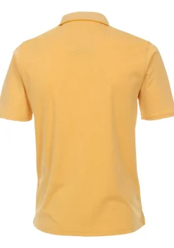 Redmond regular fit poloshirt, geel melange