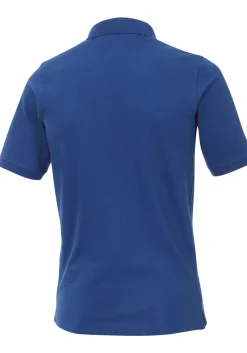 Redmond regular fit poloshirt, kobalt blauw