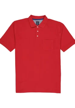 Redmond regular fit poloshirt, rood