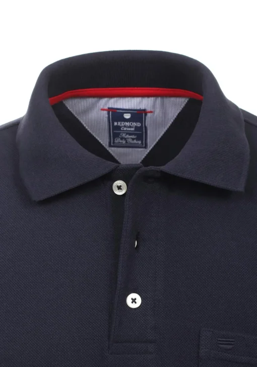 Redmond regular fit poloshirt, marine blauw