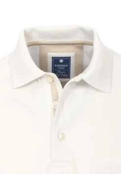 Redmond regular fit poloshirt, wit