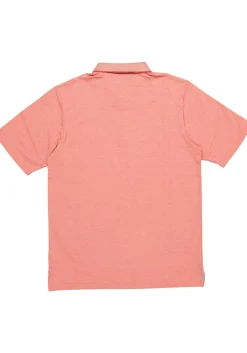 Redmond regular fit poloshirt, oranje melange
