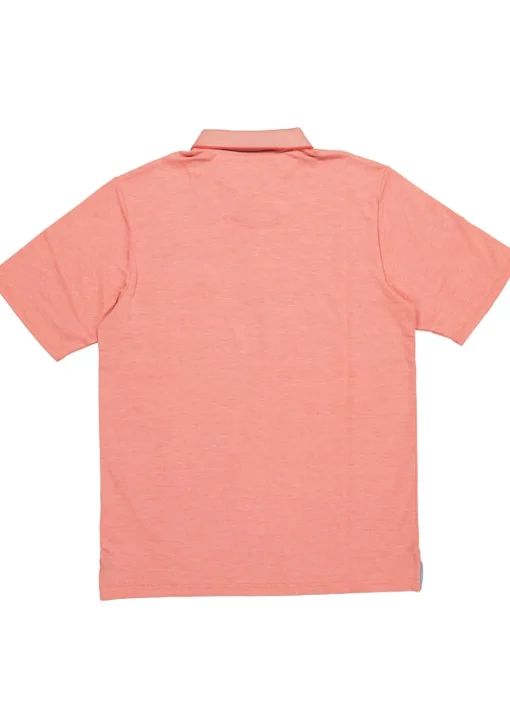 Redmond regular fit poloshirt, oranje melange