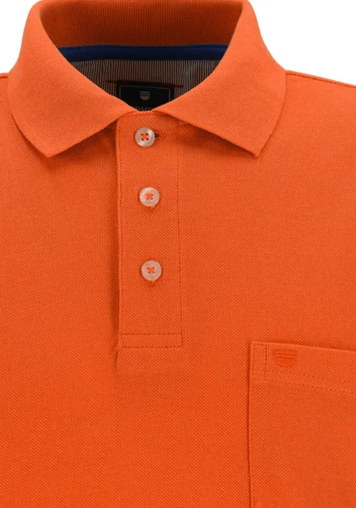 Redmond regular fit poloshirt, oranje