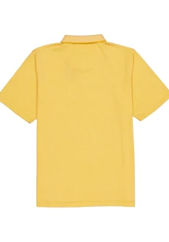 Redmond regular fit poloshirt, geel melange