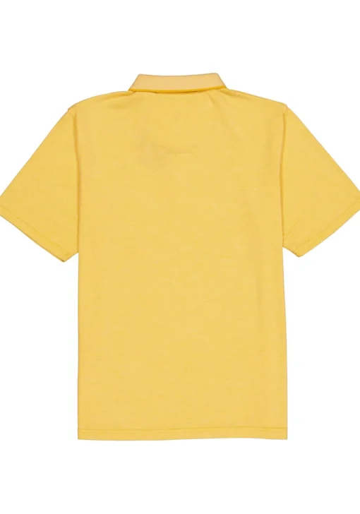 Redmond regular fit poloshirt, geel melange