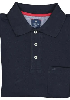 Redmond regular fit poloshirt, marine blauw