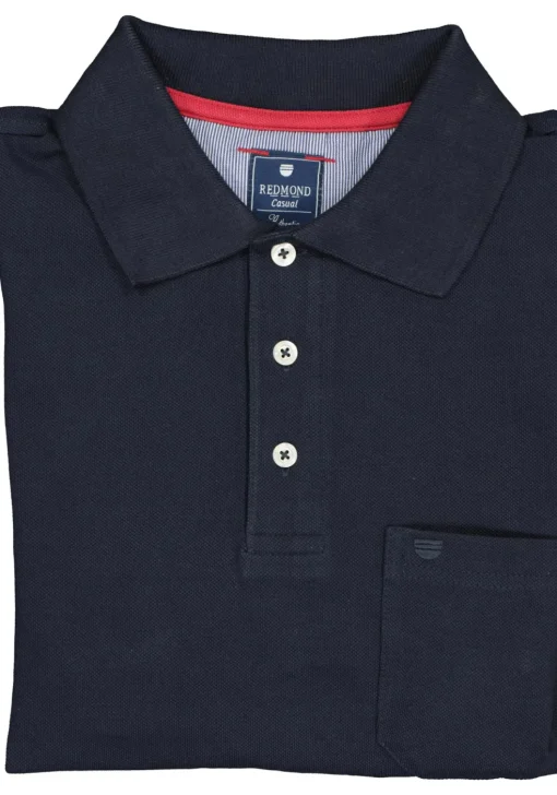 Redmond regular fit poloshirt, marine blauw