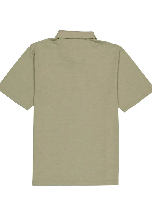 Redmond regular fit poloshirt, olijfgroen melange