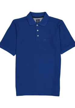 Redmond regular fit poloshirt, kobalt blauw