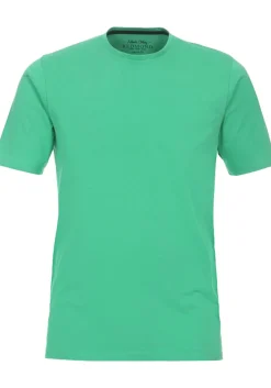 Redmond regular fit T-shirt, korte mouw O-hals, groen
