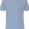 Redmond regular fit T-shirt, korte mouw O-hals, blauw