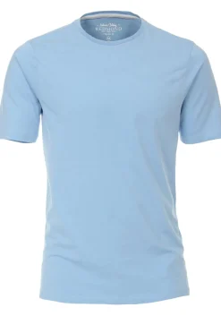 Redmond regular fit T-shirt, korte mouw O-hals, blauw