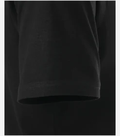 Redmond regular fit T-shirt, korte mouw V-hals, zwart