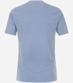Redmond regular fit T-shirt, korte mouw O-hals, blauw