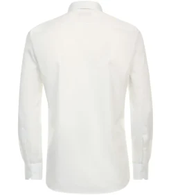 Redmond slim fit overhemd, twill, wit