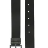 Riem draaibaar, zwart-bruin leer