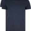 RJ Bodywear Everyday Amsterdam T-shirts (2-pack), heren T-shirts O-hals breed, donkerblauw