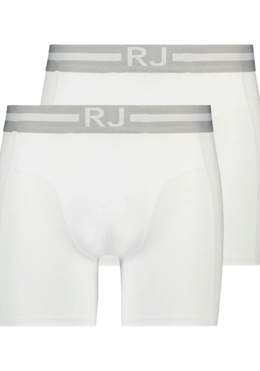 RJ Bodywear Everyday Breda boxer (2-pack), heren boxer normale lengte, wit