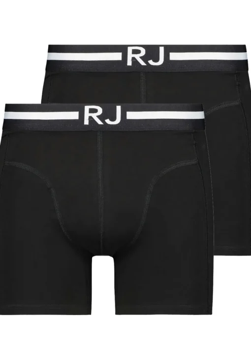 RJ Bodywear Everyday Breda boxer (2-pack), heren boxer normale lengte, zwart