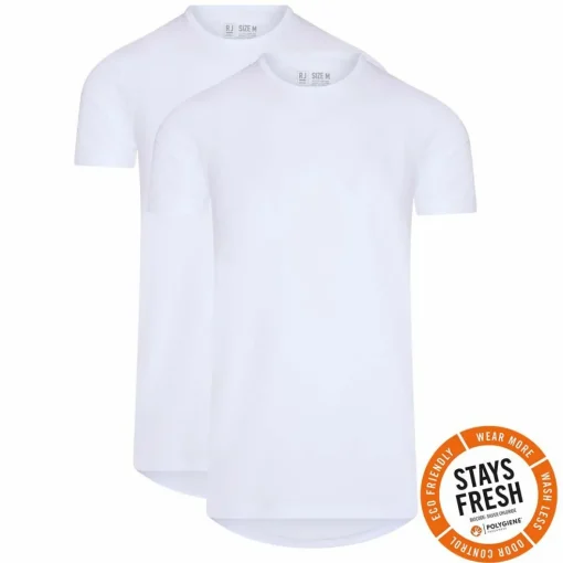 RJ Bodywear Everyday Roermond T-shirt (2-pack), heren T-shirt , wit