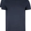 RJ Bodywear Everyday Rotterdam T-shirts (2-pack), heren T-shirts O-hals smal, donkerblauw