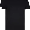 RJ Bodywear Everyday Rotterdam T-shirts (2-pack), heren T-shirts O-hals smal, zwart