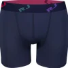 RJ Bodywear Pure Color boxershort (1-pack), boxer lang, microfiber, donkerblauw