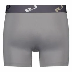 RJ Bodywear Pure Color boxer (1-pack), heren boxer lang, middengrijs