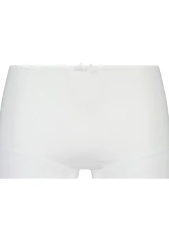 RJ Bodywear Pure Color dames short, wit
