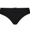 RJ Bodywear Pure Color dames string, zwart