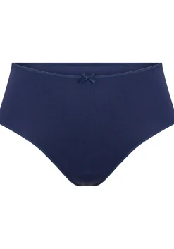 RJ Bodywear Pure Color dames maxi string, donkerblauw