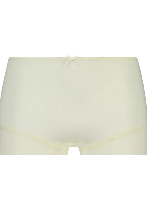 RJ Bodywear Pure Color dames short, ivoor