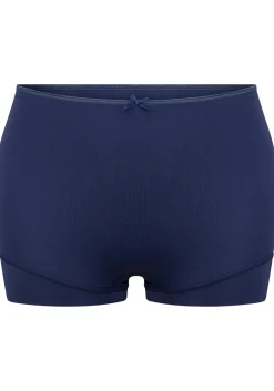 RJ Bodywear Pure Color dames short extra hoog, donkerblauw