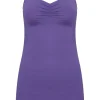 RJ Bodywear Pure Color dames (strand) jurkje (1-pack), paars