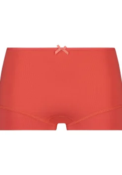 RJ Bodywear Pure Color dames short, koraal