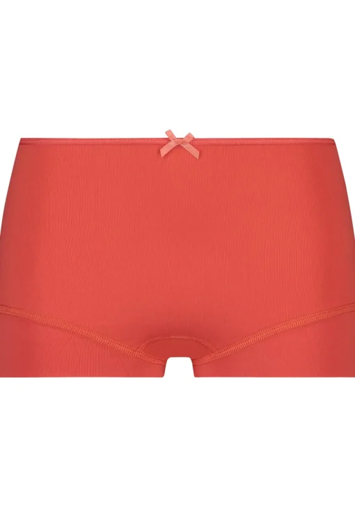 RJ Bodywear Pure Color dames short, koraal