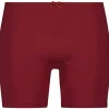 RJ Bodywear Pure Color dames extra lange pijp short, donkerrood