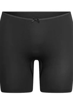 RJ Bodywear Pure Color dames extra lange pijp short, zwart