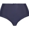 RJ Bodywear Pure Color dames maxi brief, donkerblauw