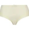 RJ Bodywear Pure Color dames midi brief, ivoor