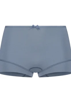 RJ Bodywear Pure Color dames short (1-pack), staalblauw